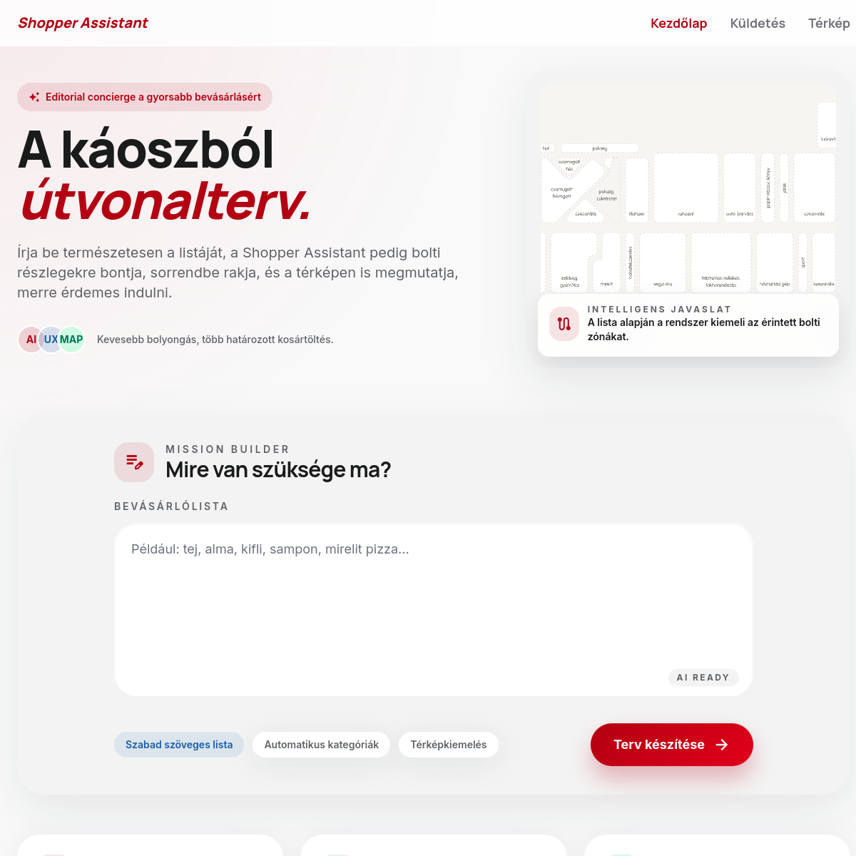 Shopper24 store route interface